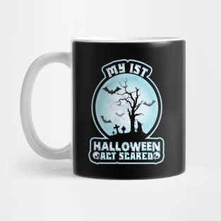 Kids My 1st Halloween Act Scared Costume Mug